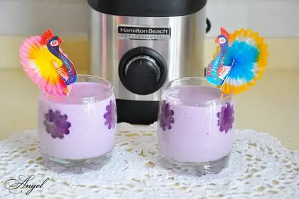 Milk, potato oatmeal
