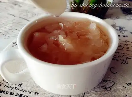 Pear silver ear soup