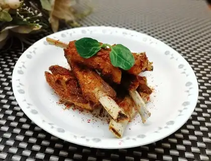 Routine lamb chops