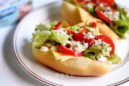 American tuna sandwich