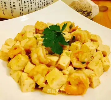 Shrimp tofu
