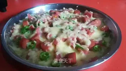 Potato mashed cheese