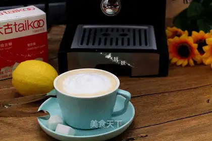 Traditional cappuccino