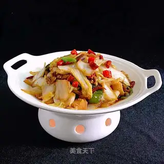 Hot sauerkraut