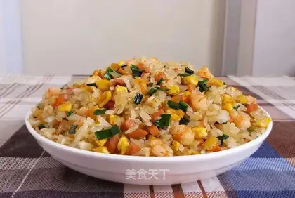 Shrimp egg fried rice