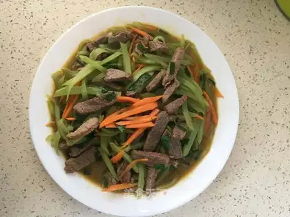Black pepper beef