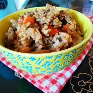 Plum rice