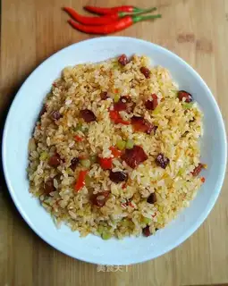 Sausage fried rice