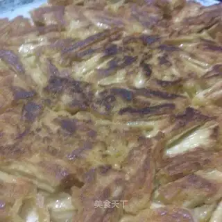 Fried bamboo