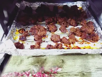 And roasted lamb
