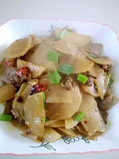 Radish meat