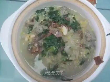 A radish casserole