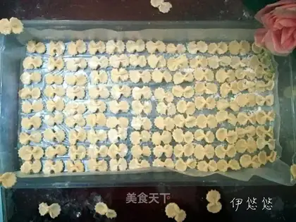 Handmade sweet potato butterflies