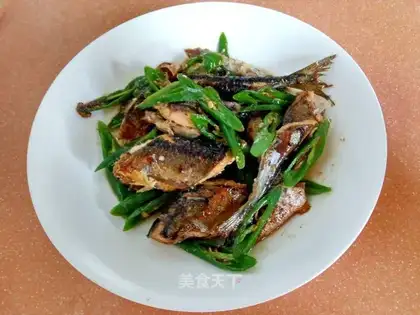 Fried swordfish