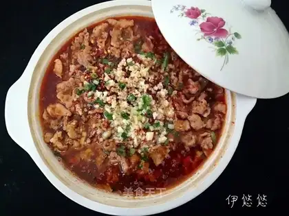 Boiled meat
