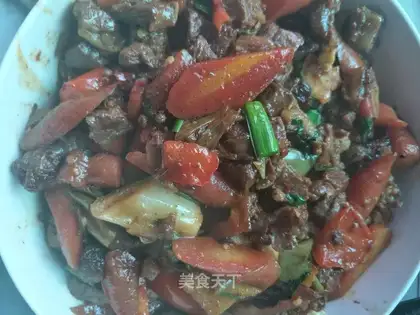 Red beef