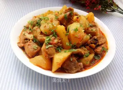 Potato chicken