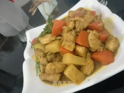 Curry chicken