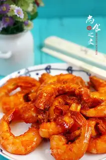 Table lemon shrimp