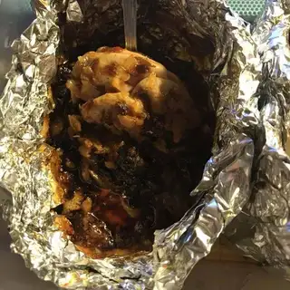 Tin paper roasted brains