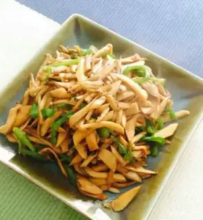 Fried apricot