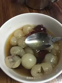 Red-tree confectionery soup