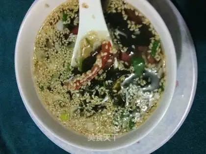Purple soup