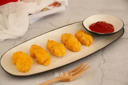 Fried cod