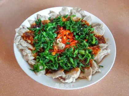White cut meat