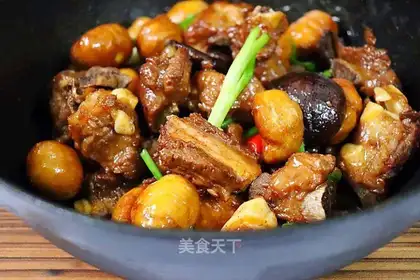 Red-burned ribs