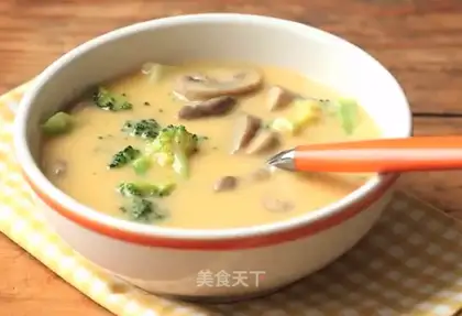 Butter mushroom soup