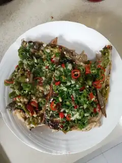 Fried bandit fish