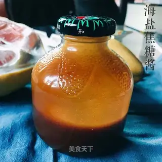 Sea salt caramel sauce, taffy