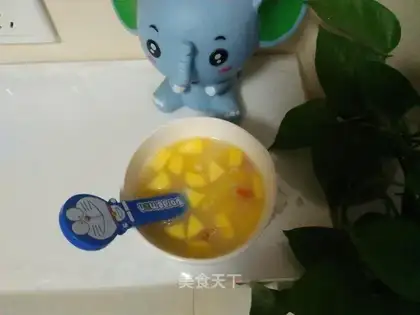 Fruit rice congee