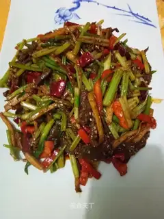 The apricot mushrooms are fried