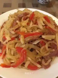 The radish sausage