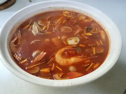 Thai winter soup