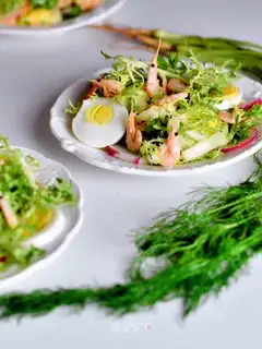 Antarctic krill salad