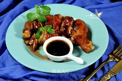 Soy chicken leg