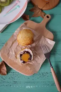 Salted egg oatmeal