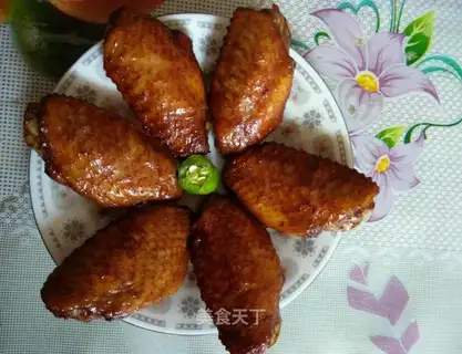 Roasted chicken wings