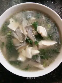 Celery tofu soup