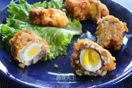 Scottish fried eggs