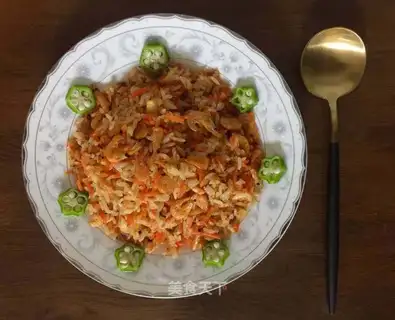 Thai krill fried rice
