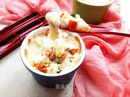 Shrimp and vegetables