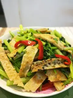 Cream fried fish