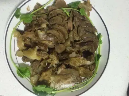 Ass leg meat