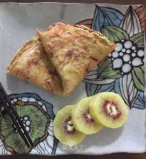 Quick-hand carrots and eggcakes