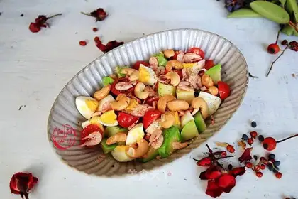 Antarctic krill salad