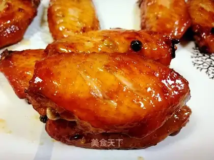 Roasted chicken wings